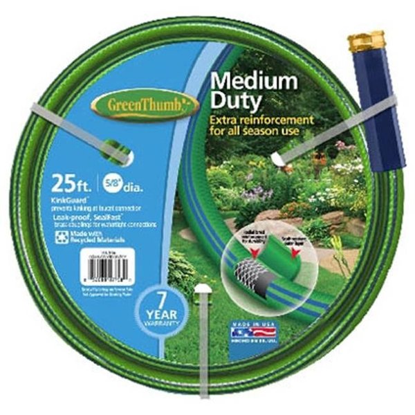 Teknor-Apex Teknor-Apex 156356 Green Thumb; 0.625 in. x 25 ft. - Nylon Garden Hose 156356